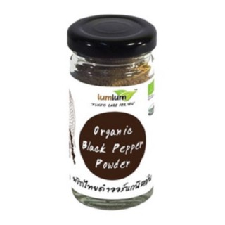 Bột tiêu đen hữu cơ lumlum 30g