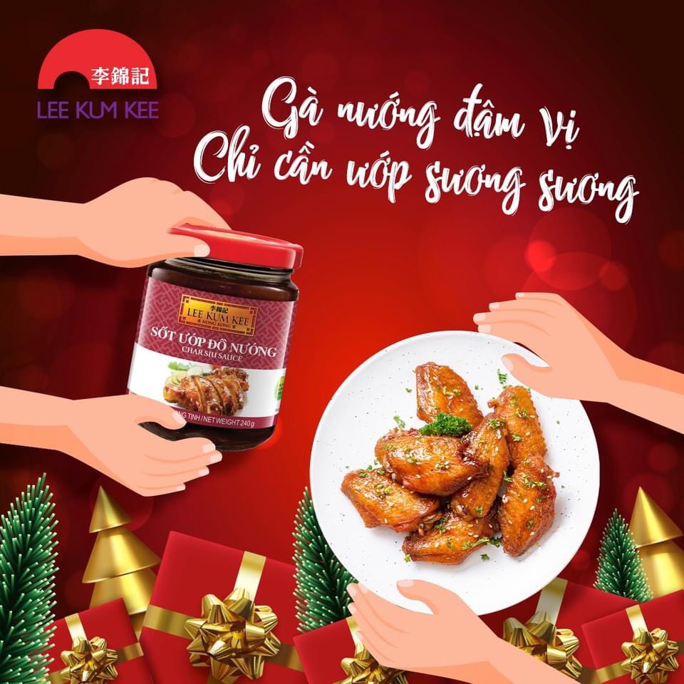 Sốt Ướp Đồ Nướng Xá Xíu Lee Kum Kee 240G Chính Hãng