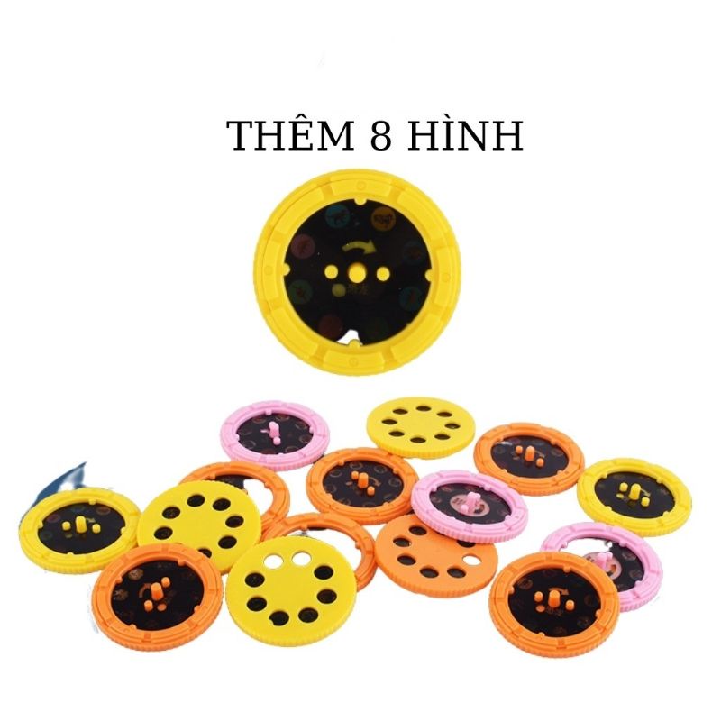 (Kèm 3 thẻ film) ĐỒ CHƠI ĐÈN PIN CHIẾU HÌNH CHO BÉ