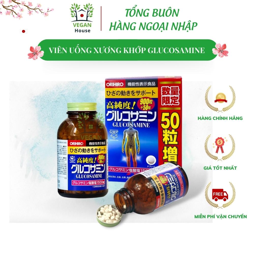 Viên uống xương khớp Glucosamine Orihiro Nhật Bản 950 viên [Date 06/2023]