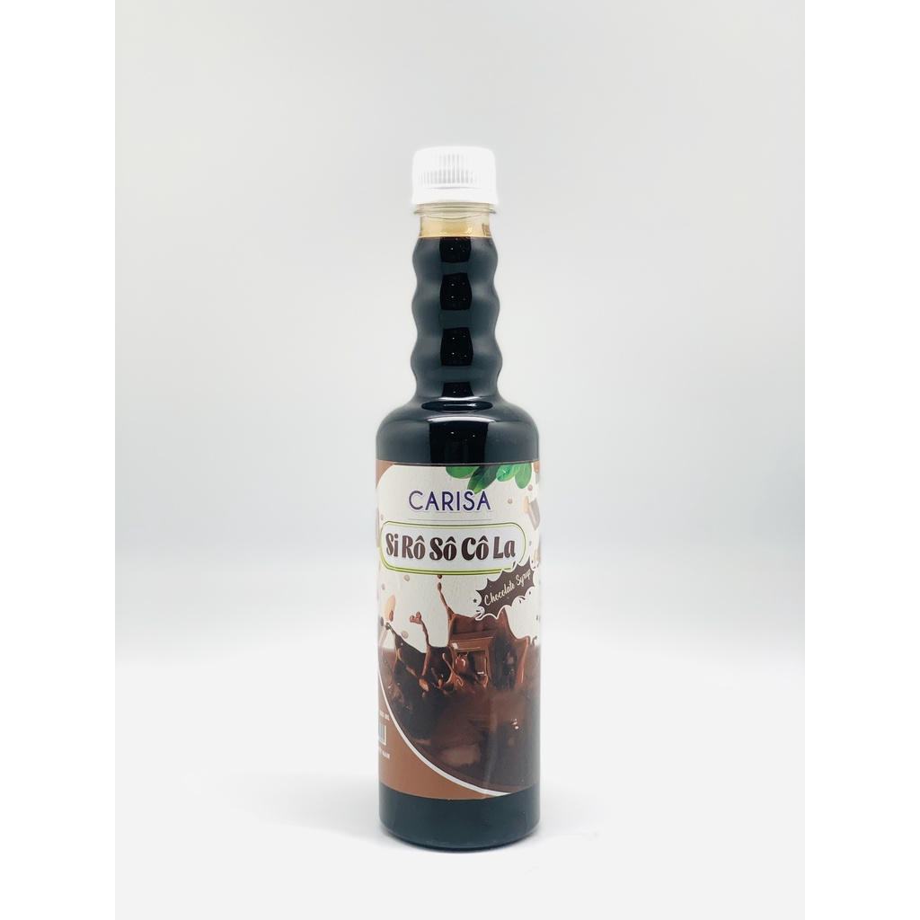XA Date 09.2023 Siro Carisa Chai 500ml - Siro Làm Trà Trái Cây, Trà Sữa, Làm Bánh, Thạch Rau Câu