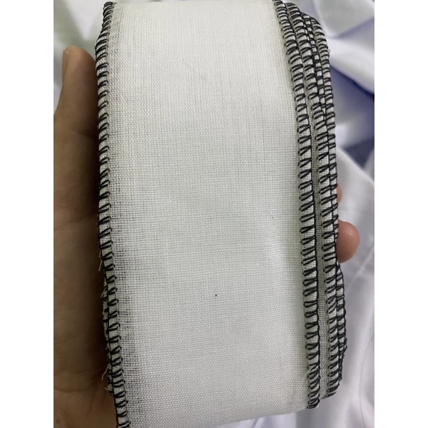 01 cuộn băng vải dài 4m rộng 4cm  hoc giáo dục quốc phòng