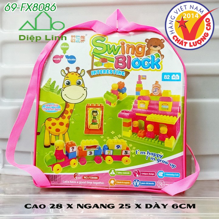 (Hàng Việt Nam) Đồ Chơi Lắp Ghép Xếp Hình Thông Minh Cho Bé Rèn Luyện Phát Triển Trí Tuệ-Đồ Chơi Lego