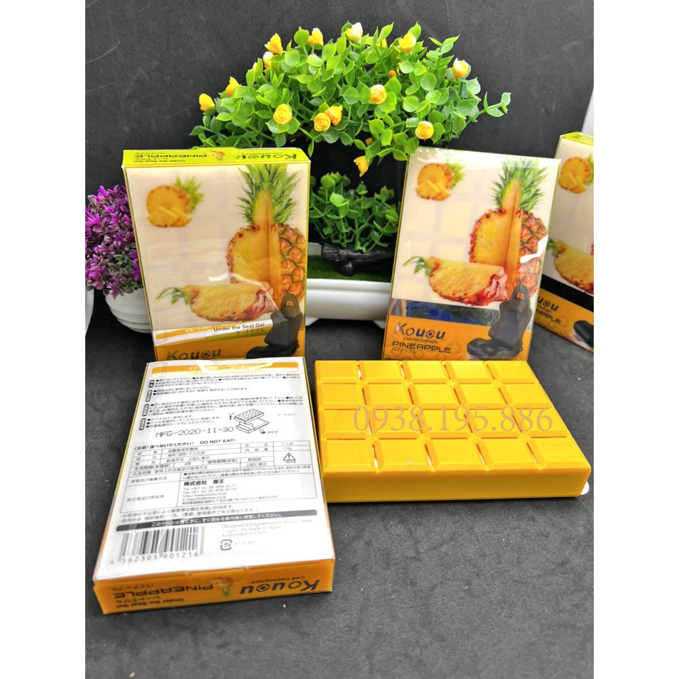 Sáp dứa Kouou Nhật Bản khử mùi ô tô cực tốt thơm cực thơm.