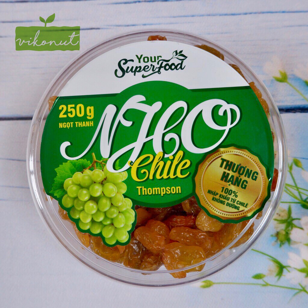 Nho khô Chile Thomson ngọt thanh [250g]