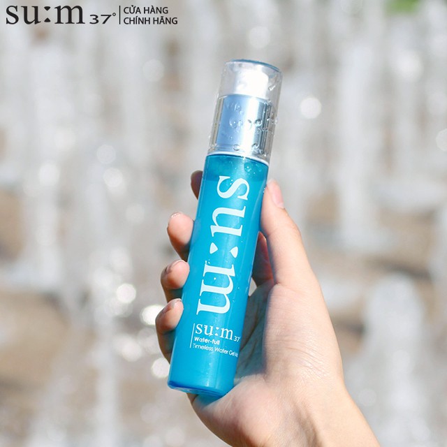 Xịt khoáng cấp ẩm sâu cho da Su:m37 Water-full Timeless Water Gel Mist (2x60ml) | BigBuy360 - bigbuy360.vn