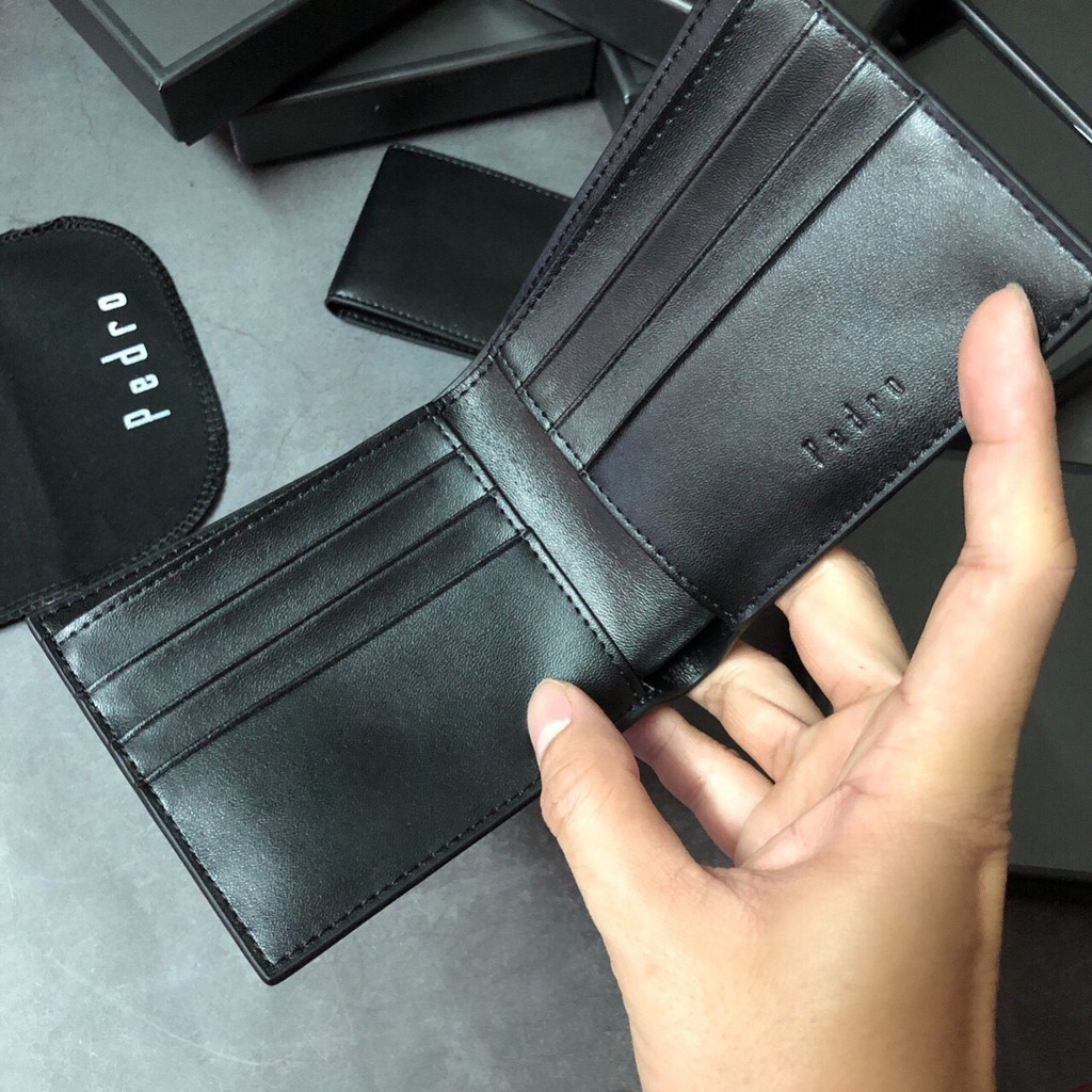 Ví nam Perdro da đẹp full box, túi giấy