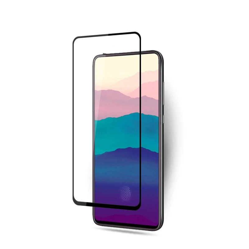 Miếng Dán Kính Cường Lực Full Màn 9D Cho Samsung Galaxy A90 - Đen