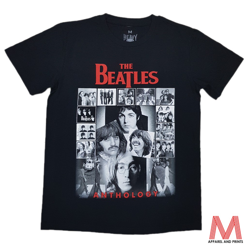 Áo Thun Tay Ngắn In Hình Ban Nhạc Rockband Rockband Mashoo The Beatles Cho Nam Và Nữ