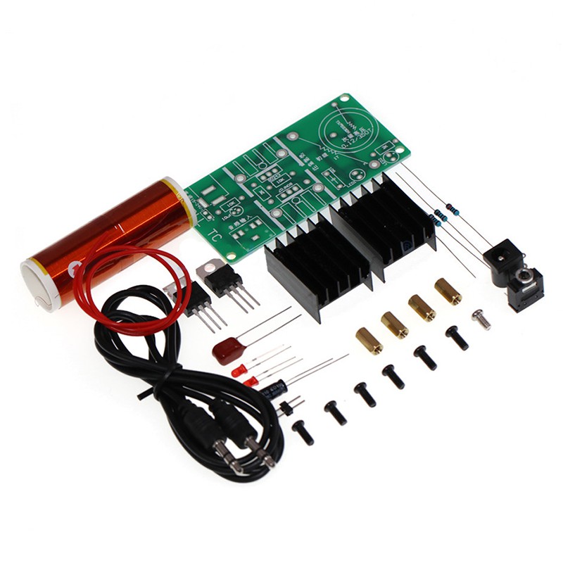 1 Cuộn Dây Tesla Mini DC 15-24V 1kit Tự Làm Loa Tesla 15W