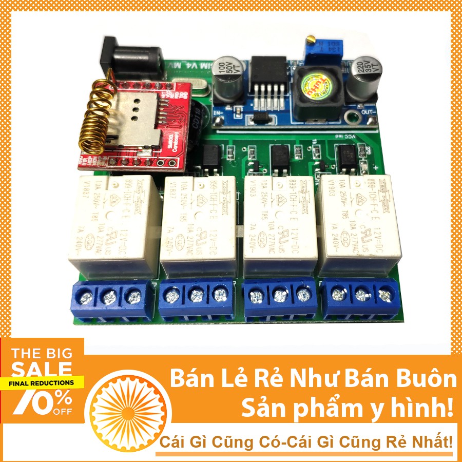 Điều Khiển Thiết Bị Qua SMS Điều Khiểu Đồ Dùng Trong Gia Đình Qua Tin Nhắn