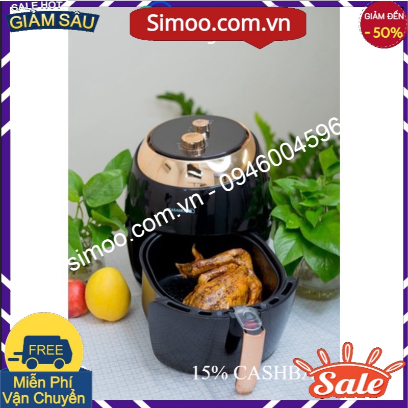 💥 ⚡ SẢN PHẨM CHÍNH HÃNG 💥 ⚡ Nồi chiên không dầu Casamom nhập khẩu Hàn Quốc