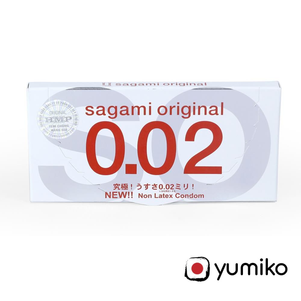 Hộp 12c Bao Cao Su Cao Cấp Siêu Mỏng SAGAMI ORIGINAL 0.02 Nhập khẩu Nhật Bản