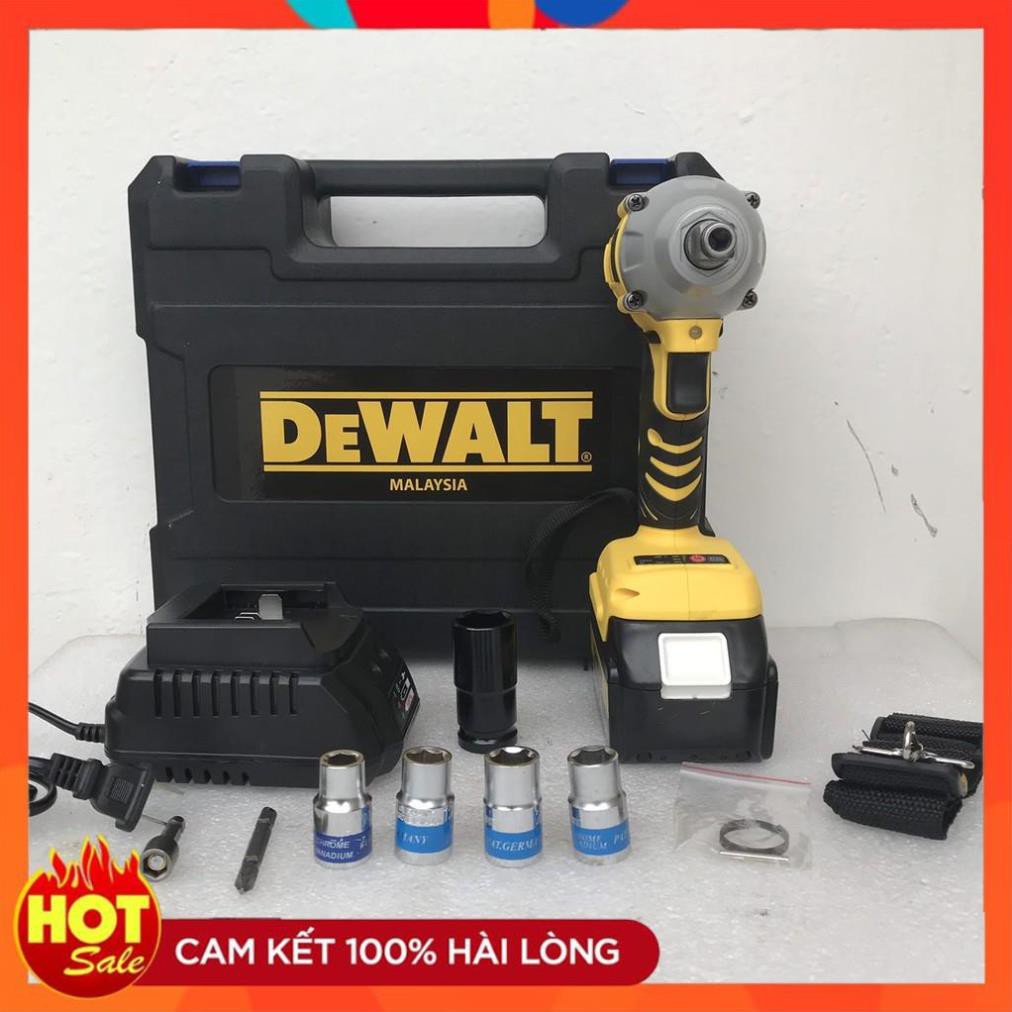 [Hàng Tốt] Máy siết bulong Dewalt không chổi than