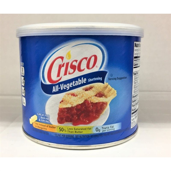 Mỡ trừu Shortening Crisco 453g ⚡ LOẠI NGON ⚡ mỡ trừu tạo độ xốp và mềm cho bánh