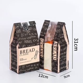 50 túi bánh mì hoa cúc dọc kích thước 12x9x31cm