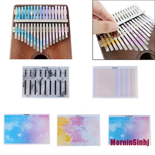 Bộ Miếng Dán Sticker Kalimba Cho Nhạc Cụ