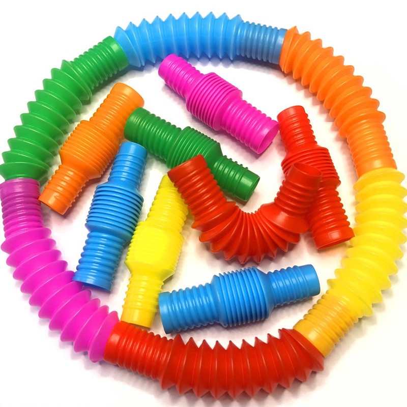Set 7 Ống Đồ Chơi Mini 1.9cm Màu Sắc Ngẫu Nhiên Cho Trẻ Em