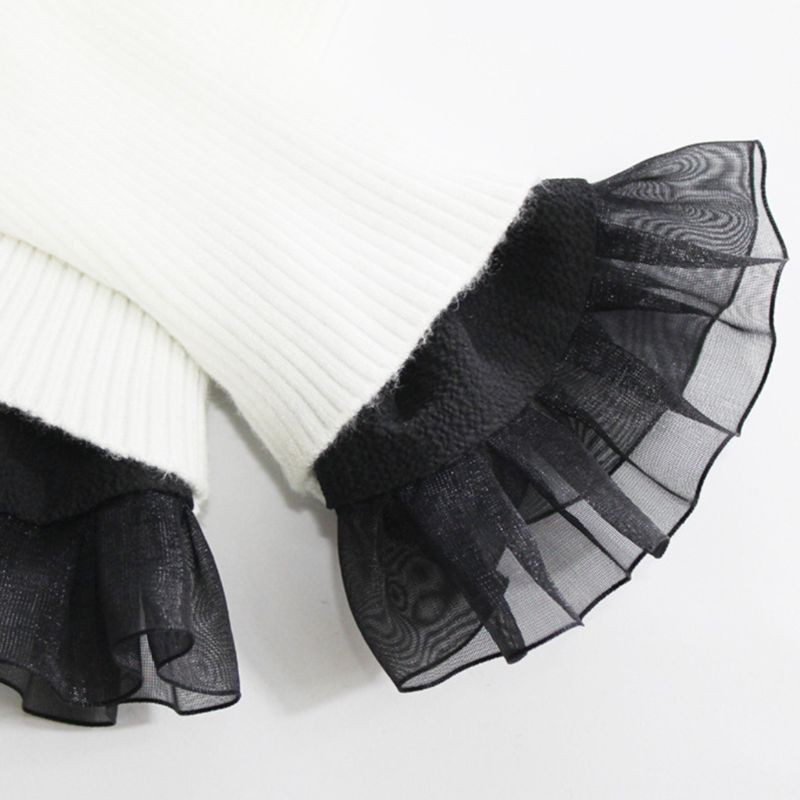 Ống Tay Áo Phối Ren Hoa Phong Cách Vintage Cho Nữ | BigBuy360 - bigbuy360.vn