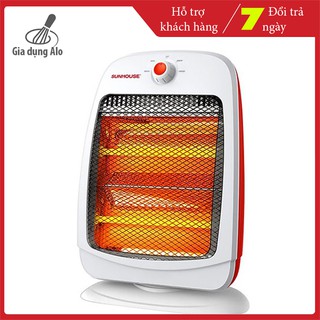 Máy sưởi điện hồng ngoại sunhouse shd7014, đèn sưởi 2 bóng sunhouse