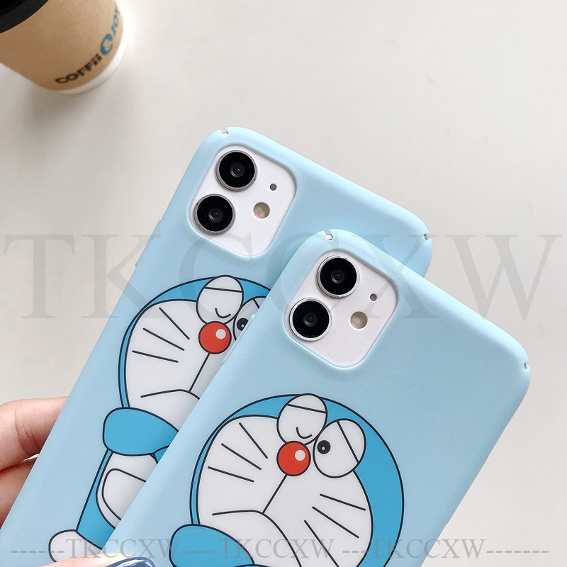 Ốp điện thoại nhựa cứng in hình Doraemon cho Xiaomi Mi 10 Mi 9 9t Pro Mi 8 Mi 9 Se Mi 9 Mi 8 A3 Lite Mi 6 6x A2 Note 3