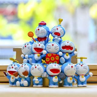Bộ 12 mô hình doremon thiết kế xinh xắn dành cho bé