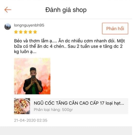 Ngũ Cốc Tăng Cân Hiệu Quả - Sữa Hạt Cho Người Gầy Người Lớn và Trẻ Em Cao Cấp 25 Loại Hạt (500Gr)