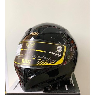 Mũ Fullface ROC 05 Đen Bóng Sale còn 850k -X135SHOP