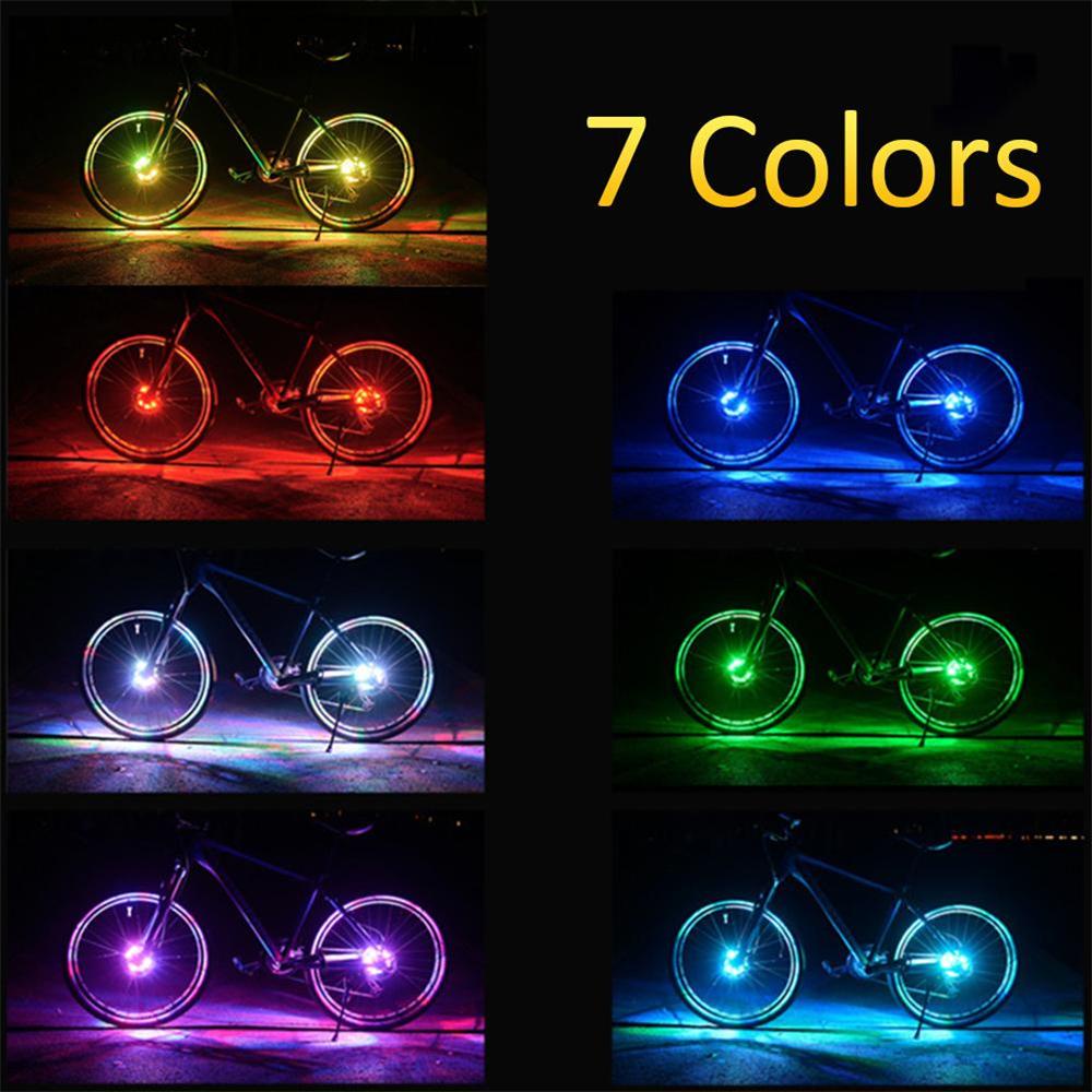 Đèn LED Gắn Bánh Xe Đạp Có Thể Sạc Lại Dành Cho Trẻ Em Và Người Lớn