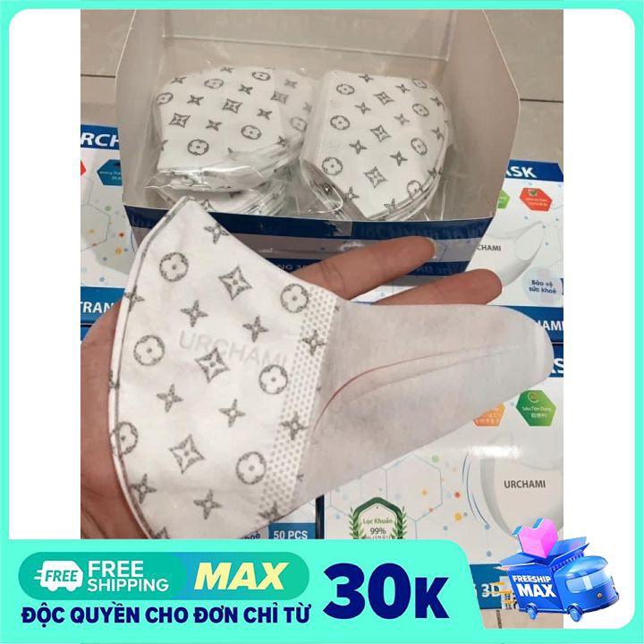 ⚡️Khẩu Trang 3D MASK Monji Chính Hãng Thời Trang⚡️Hộp 50 chiếc | BigBuy360 - bigbuy360.vn