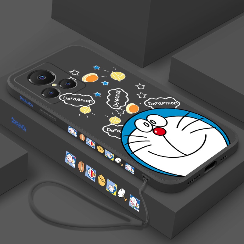 Ốp Điện Thoại tpu Silicon Mềm Hình Doraemon Cho realme GT realme GT neo2 realme GT neo3 realme GT Master realme XT edge