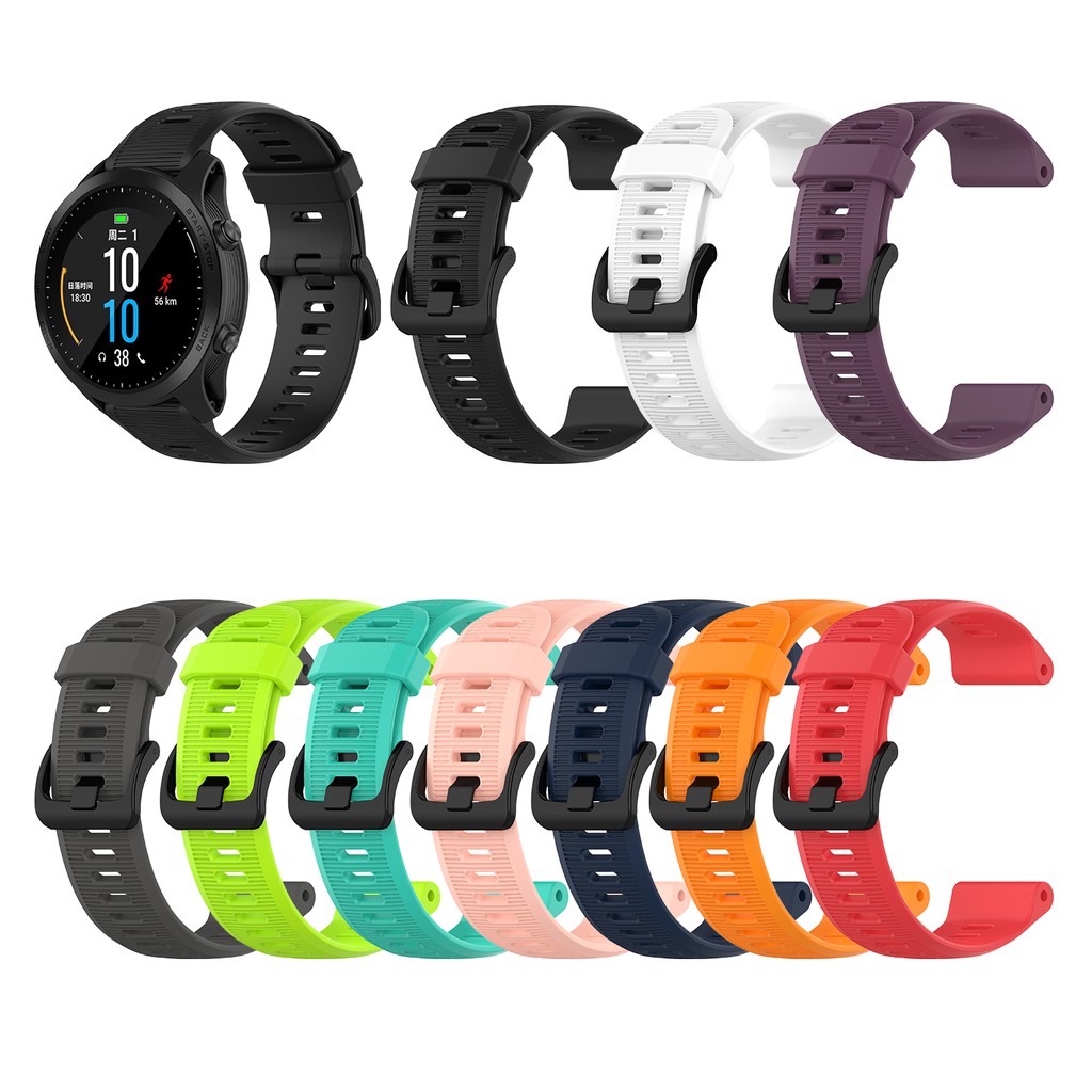 Dây silicon thay thế cho đồng hồ thông minh đeo tay Garmin Forerunner 945/935/Fenix 5 nhiều màu lựa chọn