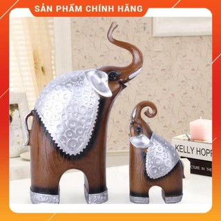 Vợ chồng voi nâu A334 Sản phẩm như mô tả