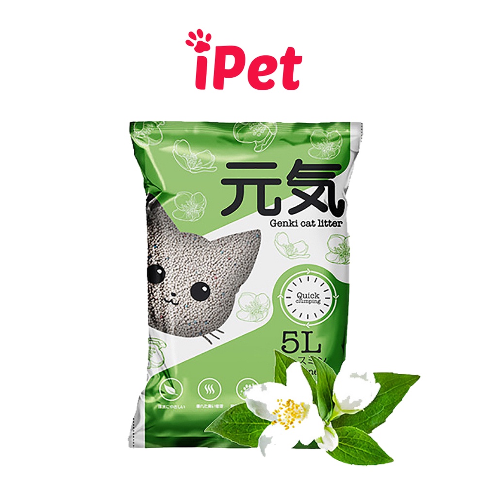 Cát Vệ Sinh Nhật Bản Genki Cho Mèo - 5L - iPet Shop