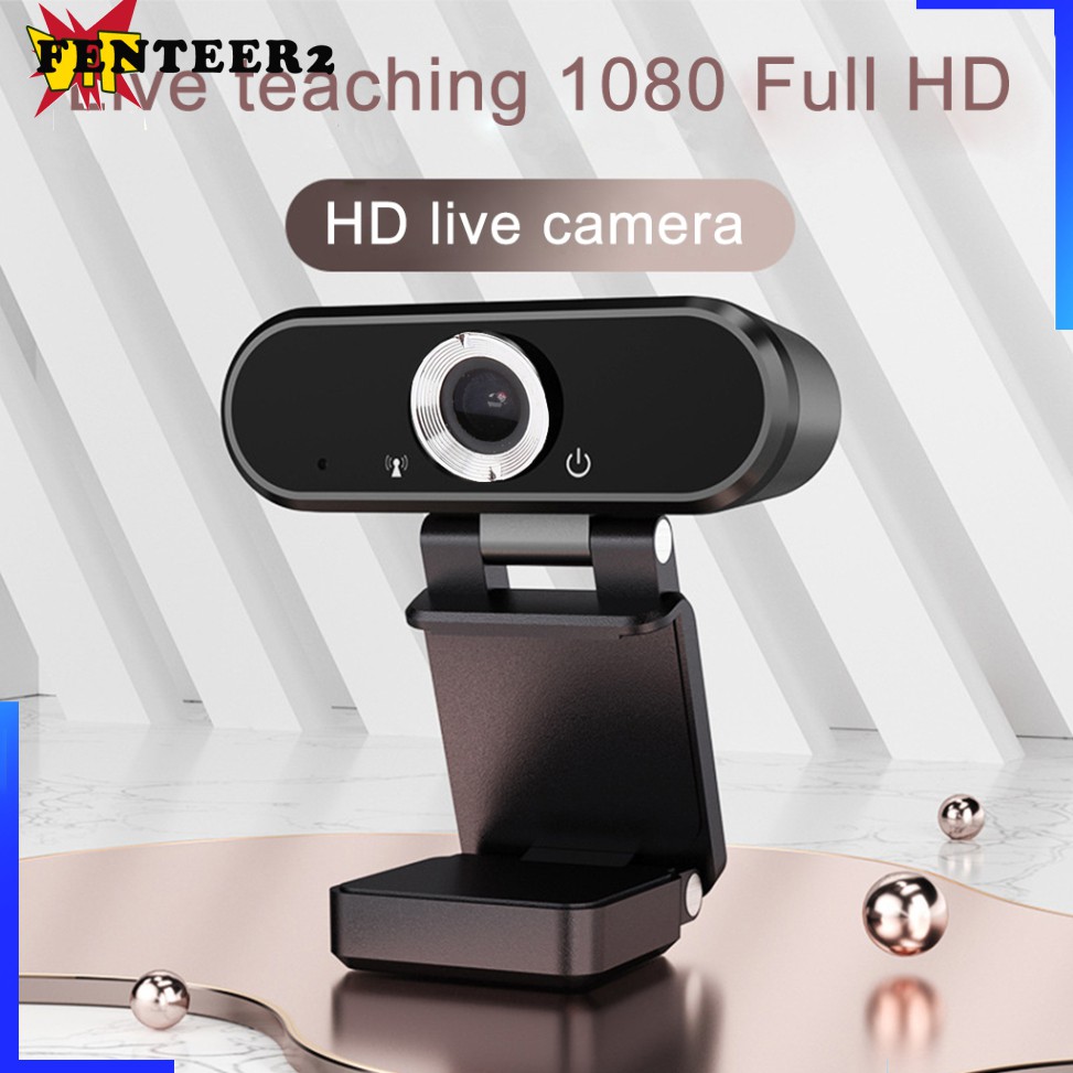 (Fenteer2 3c) 1080p Webcam W / Mic Cho Máy Tính