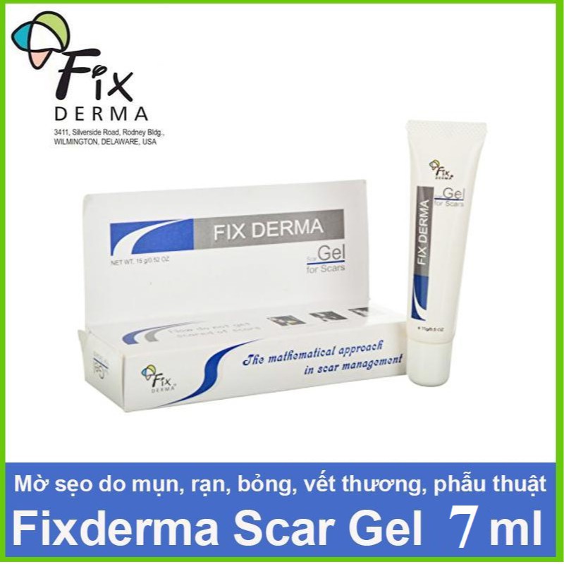 Gel Làm Mờ Sẹo Fixderma Scar Gel (7ml)