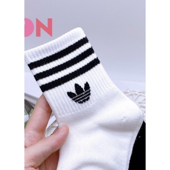 Vớ adidas cổ cao ,tất cho bé trai gái &lt;cao cổ gần bắp chân ,chất liệu coton dành cho các bé 6-30kg&gt;