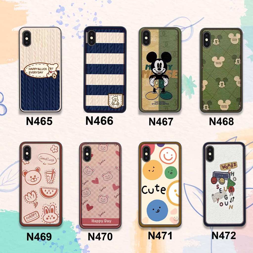 Ốp Iphone X / XS / XSMAX bộ hình thiết kế độc lạ siêu dễ thương. hàng cao cấp siêu bền