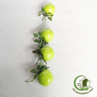 Dây quả táo xanh - dây trái cây củ quả giả cao cấp - dài 50cm