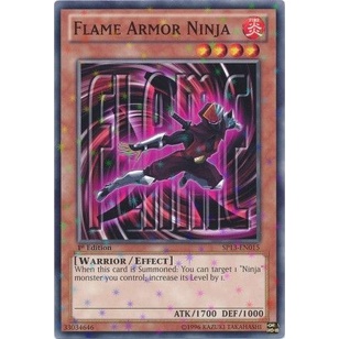 Thẻ bài Yugioh - TCG - Flame Armor Ninja / SP13-EN015'