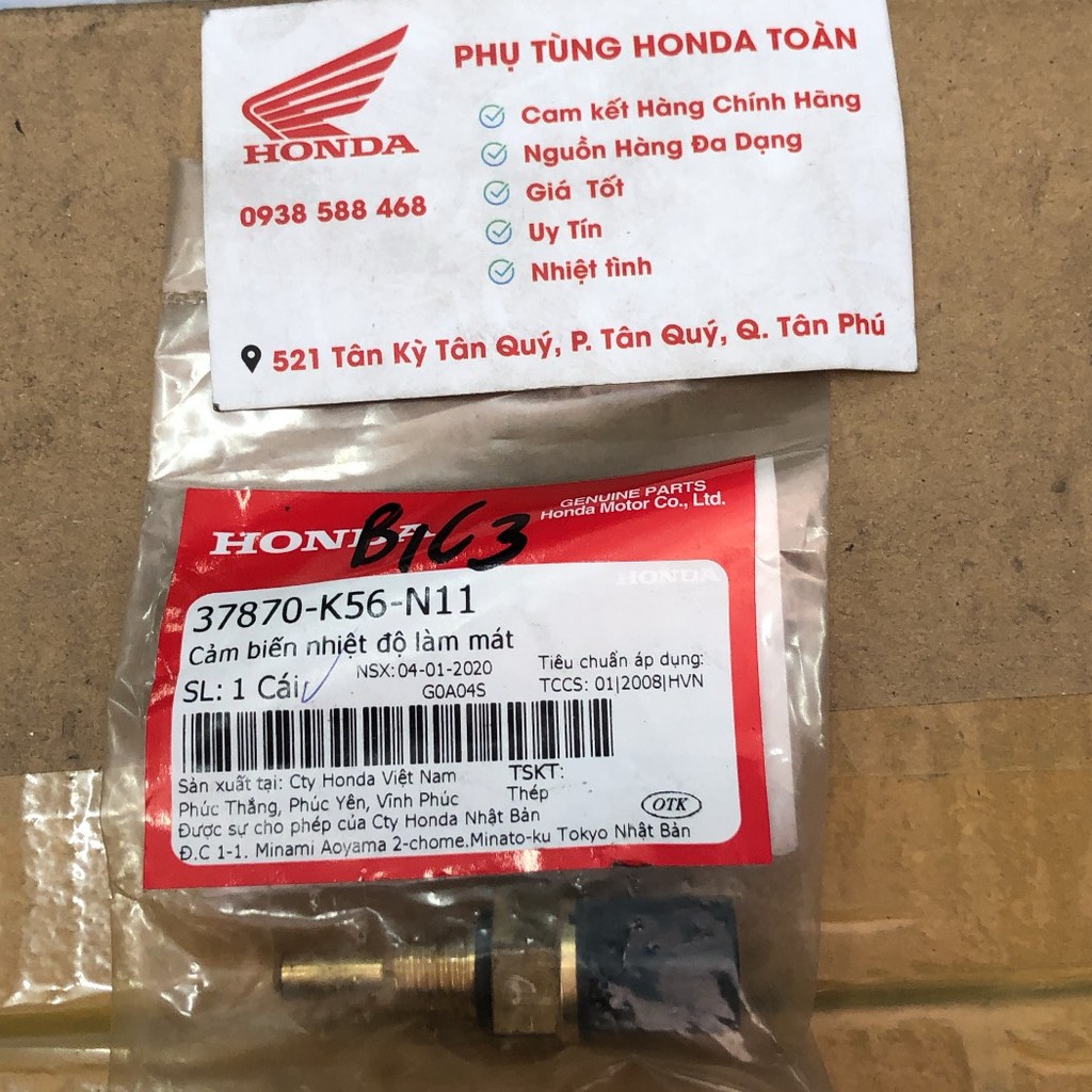 CẢM BIẾN NHIỆT ĐỘ NƯỚC MÁT WINNER ZIN CHÍNH HÃNG HONDA