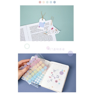 Flowertree Bộ 3 Sticker Dán Trang Trí Nhật Ký