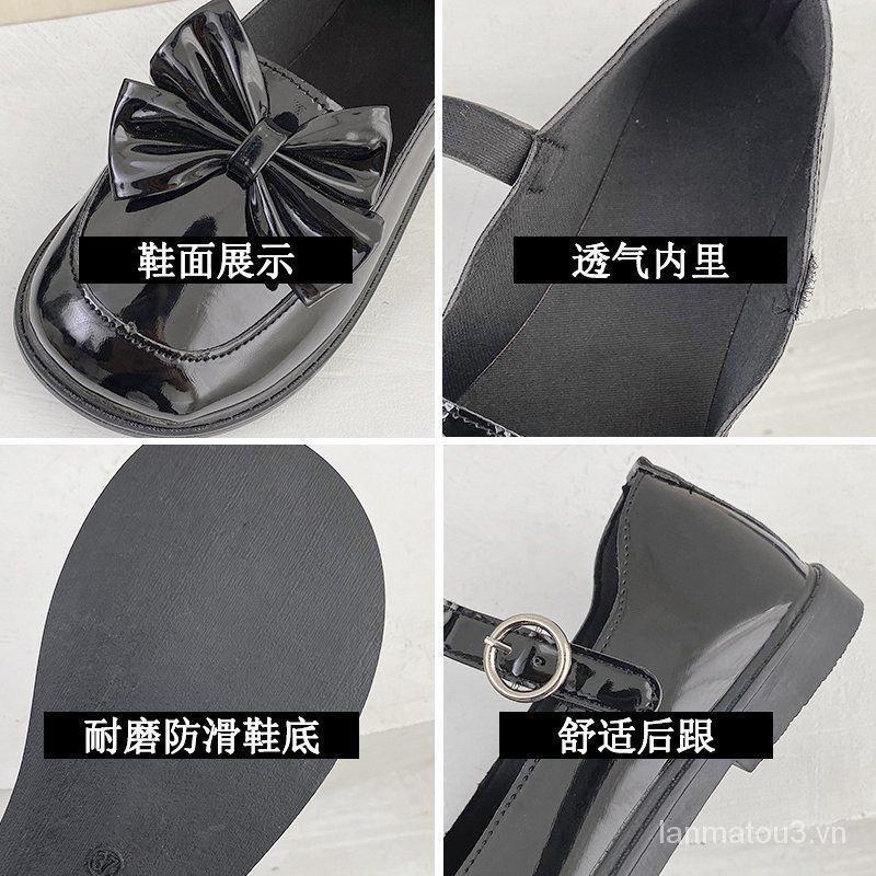 Giày Búp Bê Phối Nơ Xinh Xắn Dành Cho Nữ 21 | BigBuy360 - bigbuy360.vn