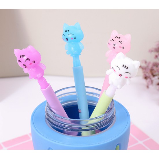 bút chì bấm mèo BC7  cute viết chì dễ thương