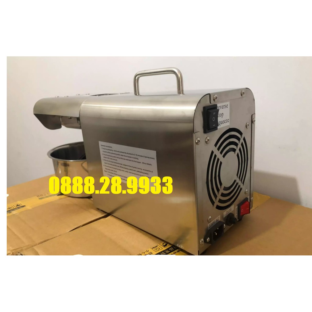 Máy ép dầu lạc, dầu thực vật gia đình GD09 giá rẻ