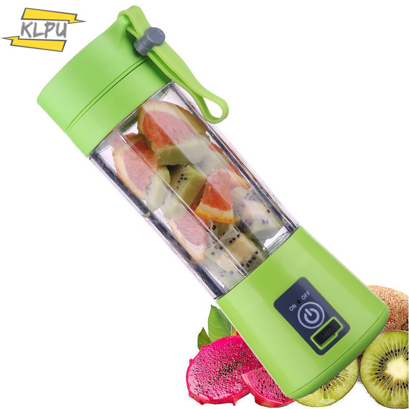 COD# 380ml Portable Juicer USB Chargeable Smoothie Blender Mixer Home Household Electric Juicer