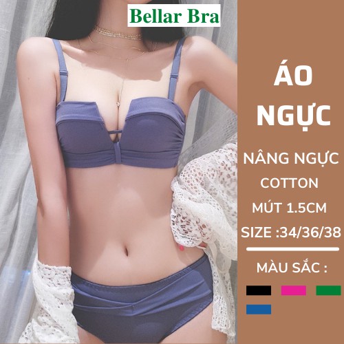 Áo Ngực Không Gọng - Áo Lót Nữ Nâng Ngực Tạo Khe Tôn Dáng Vòng 1 A590