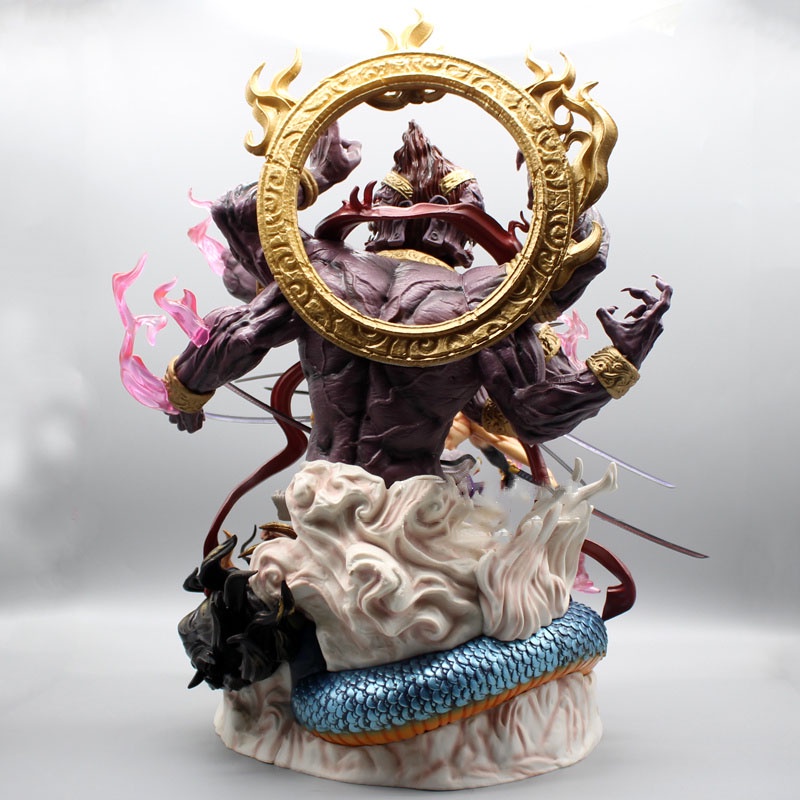 Mô hình nhân vật Zoro trạng thái Asura ba đầu sáu tay  hàng mới ra cực ngầu, chất lượng