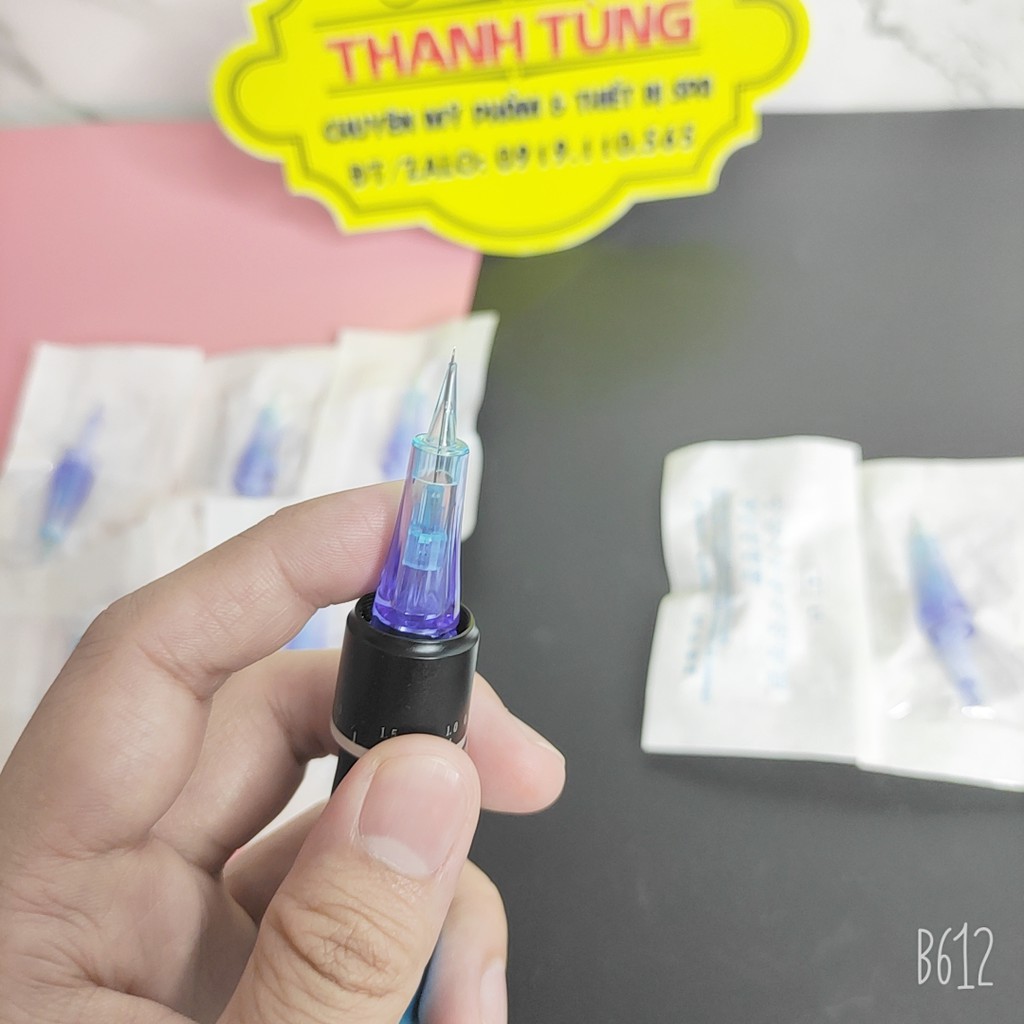 Kim 1 máy Dr Pen phá đáy sẹo rỗ, phun xăm