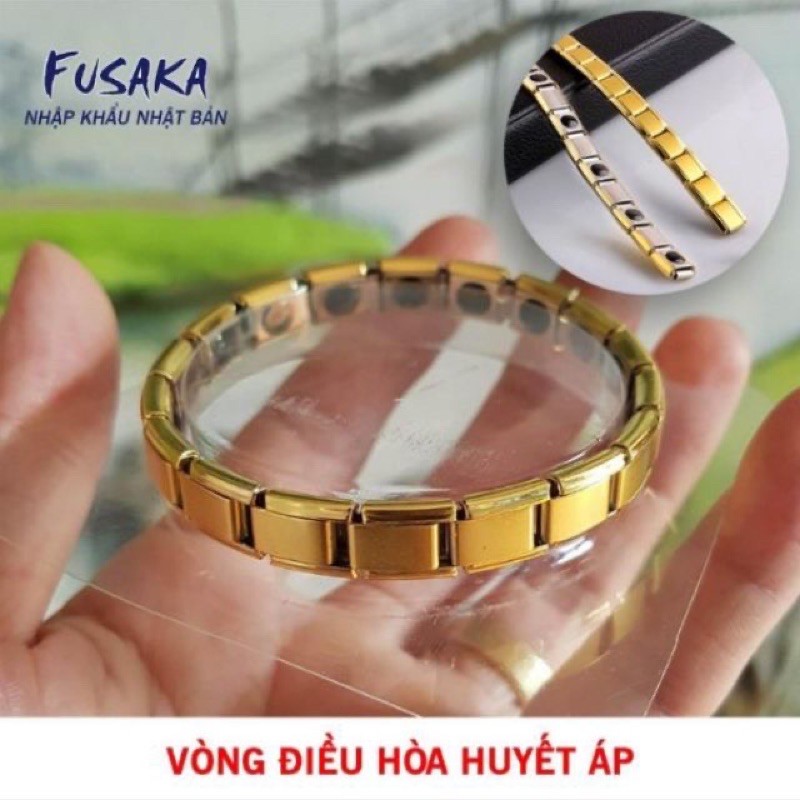 Vòng Điều Hòa Huyết Áp FUSAKA Nhật Bản - Cam Kết Hàng Chính Hãng, BH 2 năm
